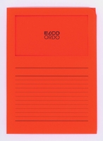 ELCO Sichthüllen Aktenhülle Ordo Classico Orang DIN A4 orange glatt 120 g/qm