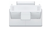 Epson EB-800F Business Ultrakurzdistanz LCD-Projektor 5000 Lumen