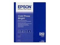 Epson Fine Art Cold Press Bright - Beidseitig beschichtetes Baumwollpapier,  glatt - hochweiß - Rolle (152, 4 cm x 15 m) -