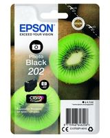 Epson Original 202 Kiwi Druckerpatrone foto schwarz 400 Seiten 4, 1ml (C13T02F14010)