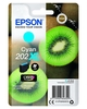 Epson Original 202XL Kiwi Druckerpatrone cyan 650 Seiten 8, 5ml (C13T02H24010)
