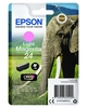 Epson Original 24 Elefant Druckerpatrone magenta hell 360 Seiten 5, 1ml (C13T24264012)