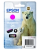 Epson Original 26 Eisbär Druckerpatrone magenta 300 Seiten 4, 5ml (C13T26134012)