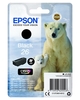 Epson Original 26 Eisbär Druckerpatrone schwarz 220 Seiten 6, 2ml (C13T26014012)
