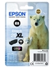 Epson Original 26XL Eisbär Druckerpatrone schwarz hell 400 Seiten 8, 7ml (C13T26314012)