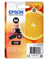 Epson Original 33XL Orange Druckerpatrone - fotoschwarz (C13T33614012)