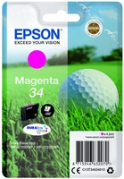 Epson Original 34 Golfball Druckerpatrone magenta 300 Seiten 4, 2ml (C13T34634010)