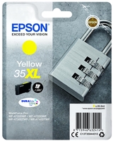Epson Original 35XL Schloss Druckerpatrone gelb 1900 Seiten 20, 3ml (C13T35944010)