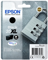 Epson Original 35XL Schloss Druckerpatrone schwarz 2.600 Seiten 41, 2ml (C13T35914010)