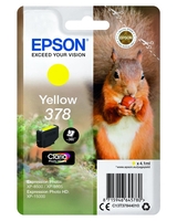 Epson Original 378 Eichhörnchen Druckerpatrone gelb 360 Seiten 4, 1ml (C13T37844010)