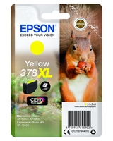 Epson Original 378XL Eichhörnchen Druckerpatrone gelb 830 Seiten 9, 3ml (C13T37944010)