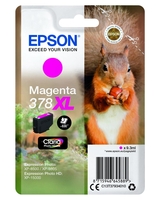 Epson Original 378XL Eichhörnchen Druckerpatrone magenta 830 Seiten 9, 3ml (C13T37934010)