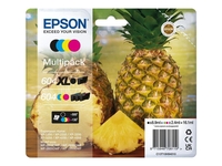 Epson Original 604XL BK / 604 CMY Ananas Druckerpatrone - 4er Multipack