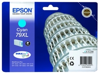 Epson Original 79XL Druckerpatrone cyan 2.000 Seiten 17, 1ml (C13T79024010)