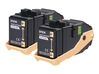 Epson Original Doppelpack Toner schwarz 13.000 Seiten (C13S050609)