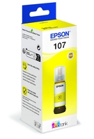 Epson Original EcoTank 107 Tintenflasche - gelb (C13T09B440)