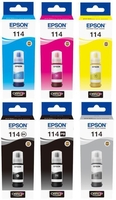 Epson Original EcoTank 114 Nachfülltinte - 6er Multipack