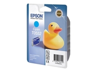 Epson Original T0552 Druckerpatrone cyan 290 Seiten 8ml (C13T05524010)