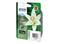 Epson Original T0595 Druckerpatrone cyan hell 520 Seiten 13ml (C13T05954010)