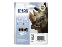 Epson Original T1006 Druckerpatronen MultiPack cyan magenta gelb (C13T10064010)