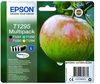 Epson Original T1295 Apfel Druckerpatronen 4er Multipack BK/C/M/Y (C13T12954012)