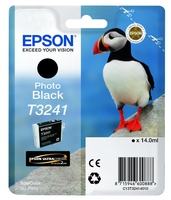 Epson Original T3241 Druckerpatrone Photo schwarz 14ml (C13T32414010)