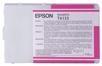 Epson Original T6133 Druckerpatrone magenta 110ml (C13T613300)