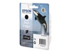 Epson Original T7601 Druckerpatrone Photo Black 25, 9ml (C13T76014010)