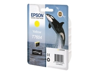 Epson Original T7604 Druckerpatrone gelb 25, 9ml (C13T76044010)