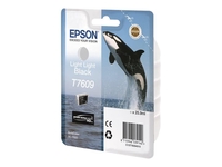 Epson Original T7609 Druckerpatrone Light Light Black 25, 9ml (C13T76094010)