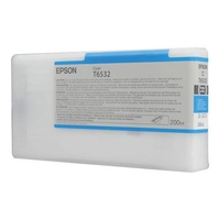 Epson Original UltraChrome Druckerpatrone cyan 200ml (C13T653200)