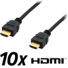 Equip HDMI-Kabel 3m schwarz 10er Pack