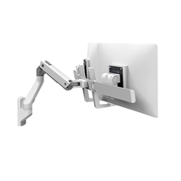 Ergotron HX Dual Monitorarm Wandhalterung für zwei Monitore bis 81, 28 cm (32 Zoll) weiß