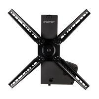 Ergotron LD-X Schiebe-Wandhalterung für ein Display bis 106, 68 cm (42 Zoll) schwarz