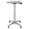 Ergotron LearnFit® mobiler Steh-Sitz Tisch mit 40.6cm Höhenverstellung