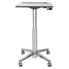 Ergotron LearnFit® mobiler Steh-Sitz Tisch mit 40.6cm Höhenverstellung