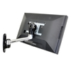 Ergotron LX HD Schwenkarm Wandhalterung für einen Monitor bis 106, 68 cm (42 Zoll) Aluminium