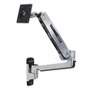 Ergotron LX Sitz-Steh-Wandmontage Monitorarm für einen Monitor bis 106, 68 cm 42 Zoll Aluminium