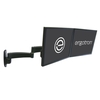 Ergotron Serie 200 Wandhalterung für zwei 55, 88 cm 22 Zoll Monitore