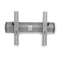 Ergotron TM Wandhalterung neigbar für ein Display 81, 28-304, 8 cm (32-120 Zoll) silber