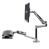 Ergotron WorkFit-LX Single Steh-Sitz Arbeitsplatz mit patentierter CF-Technologie für 1 Bildschirm bis 106, 88 cm (42")