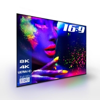 eSmart Germany Expert UKD Tageslicht Rahmen Leinwand GRAU 186 x 105 cm (84") 16:9