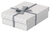 Esselte Aufbewahrungsboxen LEITZ Box Home M flach weiß 3S 8, 0 l - 26, 5 x 36, 0 x 10, 0 cm weiß