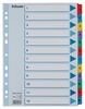 Esselte Ordnerregister Vollformat 1-12 farbig