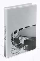 Esselte Präsentationsringbücher Ess.Pr.-Rb, 2d-Ri 3, 8cm Ws 10er 3.8 cm DIN A4 weiß