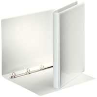Esselte Präsentationsringbücher Ess.Pr.-Rb, 4d-Ri 3cm Ws 10er 3 cm DIN A4 weiß