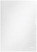 Esselte Sichthüllen Standard Plus 54850 A5 transparent genarbt 0.12 mm