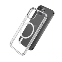 eSTUFF Berlin Magnetic Hybrid Case für das iPhone 13 - Clear