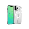 eSTUFF Berlin Magnetic Hybrid Case für das iPhone 14 Pro - Clear (Bulk)