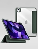 eSTUFF Boston Flip-Hülle für das Apple iPad 10. Generation,  10.9" - Dark Green/Clear (Bulk)